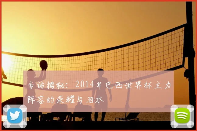 专访揭秘：2014年巴西世界杯主力阵容的荣耀与泪水