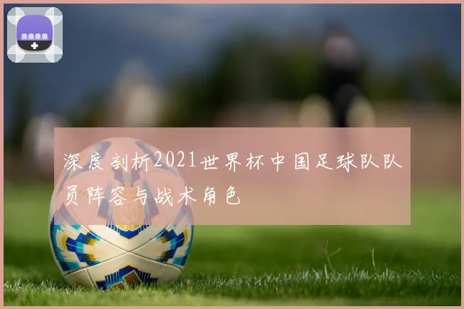 深度剖析2021世界杯中国足球队队员阵容与战术角色